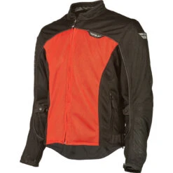 FLY Street Flux Air Mesh Jacket -Cycling Apparel Store Fly Street Flux Air Mesh Jacket Red 01392.1467744429