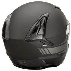 FLY Street Vista Tourist Helmet 7 FLY Street Vista Tourist Helmet -Cycling Apparel Store Fly Street Tourist Helmet Flat Black Silver Back 69171.1467738400