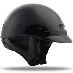 GMAX GM35 Solid Full Dressed Half Helmet - Gloss Black -Cycling Apparel Store GMax GM 35 Full Dressed Half Helmet Gloss Black 1 08718.1528289417