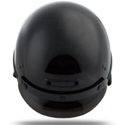 GMAX GM35 Solid Full Dressed Half Helmet - Gloss Black -Cycling Apparel Store GMax GM 35 Full Dressed Half Helmet Gloss Black 2 91296.1528289411