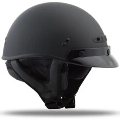 GMAX GM35 Solid Full Dressed Half Helmet - Matte Black -Cycling Apparel Store GMax GM 35 Full Dressed Half Helmet Matte Black 1 91151.1528289840