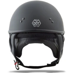 GMAX GM35 Solid Full Dressed Half Helmet - Matte Black -Cycling Apparel Store GMax GM 35 Full Dressed Half Helmet Matte Black 3 11546.1528289848