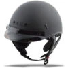 GMAX GM35 Solid Full Dressed Half Helmet - Matte Black -Cycling Apparel Store GMax GM 35 Full Dressed Half Helmet Matte Black 13287.1528289846