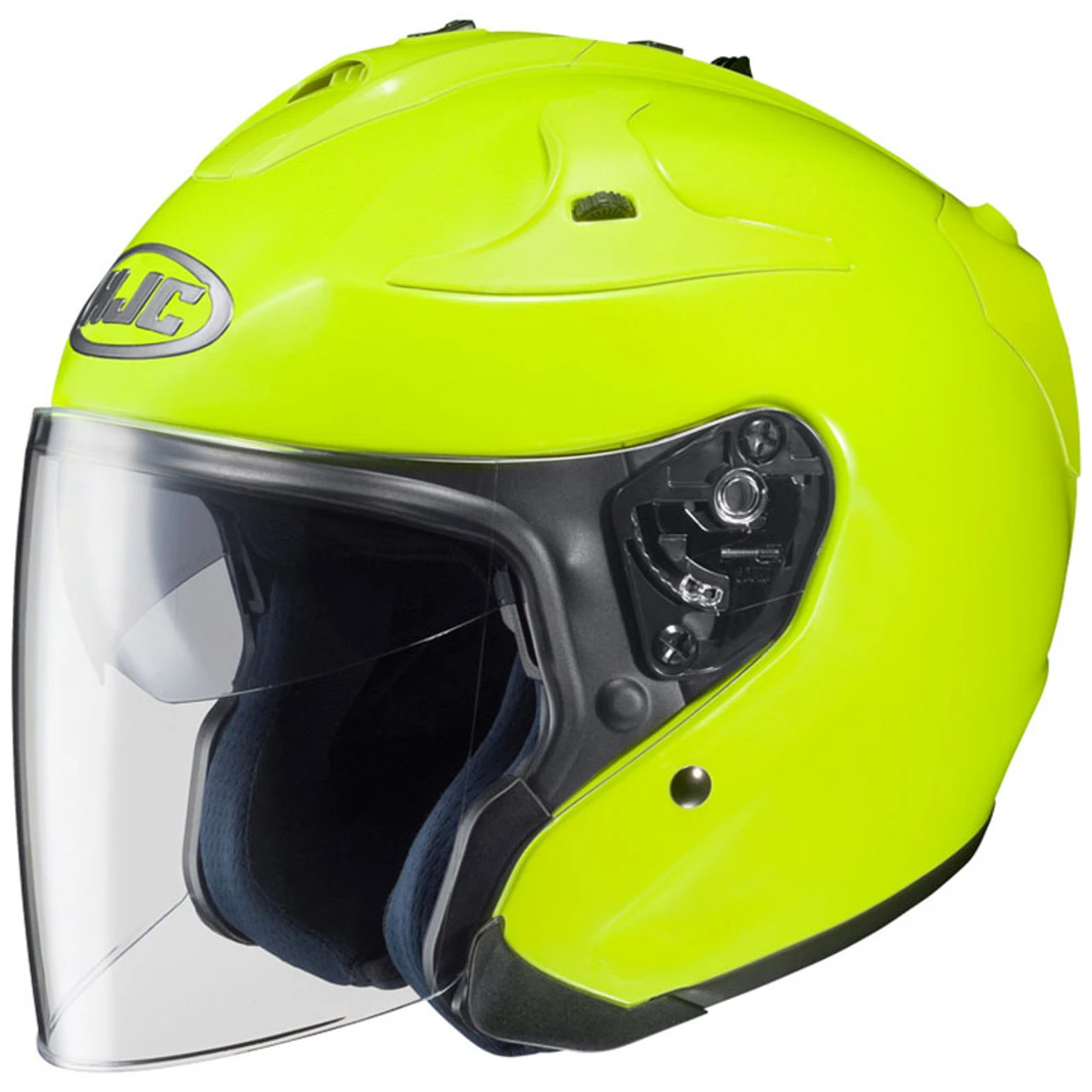 HJC FG-Jet Helmet - Hi-Viz 3 HJC FG-Jet Helmet - Hi-Viz