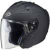 HJC FG-Jet Helmet - Matte Black -Cycling Apparel Store HJC FG JET Solid Matte Black Side 55689.1536075497
