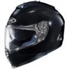 HJC IS-17 Helmet - Black -Cycling Apparel Store HJC IS17 Solid Black Side 76259.1516718934