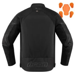 Icon Hooligan Jacket - Black -Cycling Apparel Store HooliganJacketBlackBack 88350.1579619897