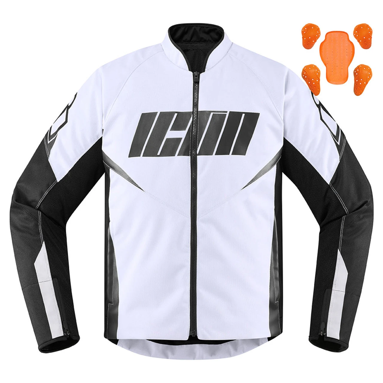 Icon Hooligan Jacket - White 3 Icon Hooligan Jacket - White
