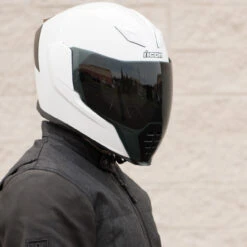 Icon Airflite Dark Smoke Face Shield -Cycling Apparel Store Icon Airflite Face Shield Dark Smoke 2 81862.1523382472