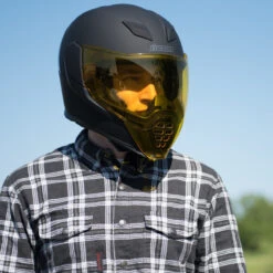 Icon Airflite Yellow Face Shield -Cycling Apparel Store Icon Airflite Yellow Shield 1 45590.1527684155