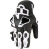 Icon Hypersport Short Gloves - White -Cycling Apparel Store Icon HypersportShortGloveWhiteBack 80157.1550241028