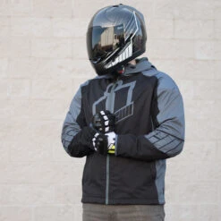 Icon Merc Crusader Jacket - Grey -Cycling Apparel Store Icon Merc Crusader Jacket Gray 2 48033.1519226737