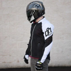 Icon Mesh AF Jacket - White -Cycling Apparel Store Icon Mesh AF White Jacket 2 17656.1519226091