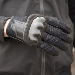 Icon Overlord Gloves - Black -Cycling Apparel Store Icon Overlord Black Gloves 1 41933.1524764138