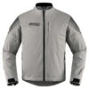 Icon Tarmac Jacket - Gray -Cycling Apparel Store Icon Tarmac Jacket Grey Front 81894.1502378347