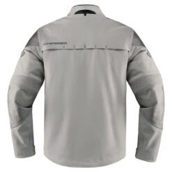 Icon Tarmac Jacket - Gray -Cycling Apparel Store Icon Tarmac Jacket GreyBack 33399.1502378348