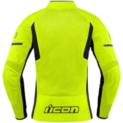 Icon Contra 2 Women's Textile Jacket - Hi-Viz -Cycling Apparel Store Icon WmnsContra2JacketHiVizBack 39222.1550255855
