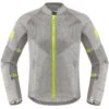 Icon Mesh AF CE Women's Jacket - Grey -Cycling Apparel Store Icon WmnsMeshAFJacketGreyFront 44215.1550595746