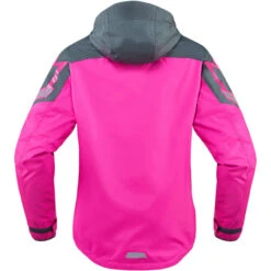 Icon Women's PDX 2 Waterproof Jacket - Pink -Cycling Apparel Store Icon Womens PDX 2 Waterproof Jacket Pink 2 21480.1510586393