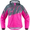 Icon Women's PDX 2 Waterproof Jacket - Pink -Cycling Apparel Store Icon Womens PDX 2 Waterproof Jacket Pink 16692.1510586394