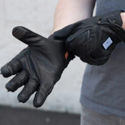 Icon 1000 Baserunner Gloves - Black -Cycling Apparel Store Icon1000 Baserunner Leather Gloves 5 94288.1535114255