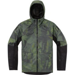 Icon Airform Battlescar Jacket - Green