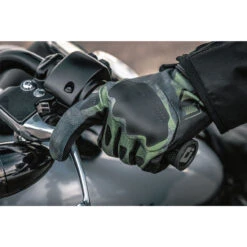 Icon Hooligan Gloves - Battlescar Green -Cycling Apparel Store Icon Hooligan Gloves Battlescar Green 3 70909.1613610993