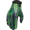 Icon Hooligan Gloves - Green Ritemind -Cycling Apparel Store Icon Hooligan Gloves Green Ritemind 02531.1631210563