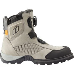 Icon Stormhawk Waterproof Riding Boots - Gray -Cycling Apparel Store Icon Stormhawk Waterproof Riding Boots Gray 2 48025.1613614129