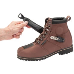 Joe Rocket Big Bang 2.0 Leather Boots - Brown -Cycling Apparel Store Joe Rocket Big Bang 2.0 Brown Leather Boots 3 17675.1540326478