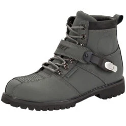 Joe Rocket Big Bang 2.0 Leather Boots - Grey