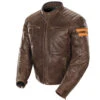 Joe Rocket Classic 92 Leather Jacket - Brown/Orange -Cycling Apparel Store Joe Rocket Classic 92 Jacket Brown Orange 93870.1522935656