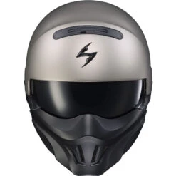 Scorpion Covert Evo Convertible Helmet - Titanium -Cycling Apparel Store Scorpion Covert Evo Helmet Titanium 15478.1580934084
