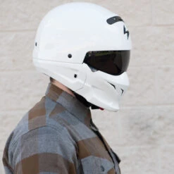 Scorpion Covert White Convertible Helmet 17 Scorpion Covert White Convertible Helmet -Cycling Apparel Store Scorpion Covert Motorcycle Helmet White 3 12278.1508952223
