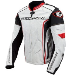 Scorpion Clutch Jacket -Cycling Apparel Store Scorpion Clutch White Front Angle copy 57484.1461165723