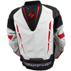 Scorpion Clutch Jacket -Cycling Apparel Store Scorpion Clutch White Rear copy 75611.1461165723