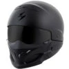 Scorpion Covert Convertible Helmet -Cycling Apparel Store Scorpion Covert Helmet Black front ang 83621.1477319180
