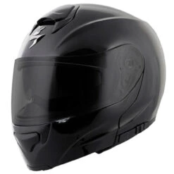 Scorpion EXO-GT3000 Solids Modular Helmet -Cycling Apparel Store Scorpion EXO GT3000 black left angle 73216.1459968237