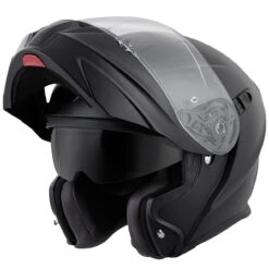 Scorpion EXO-GT920 Solids Modular Helmet -Cycling Apparel Store Scorpion EXO GT920 Mblack open 34184.1459948764