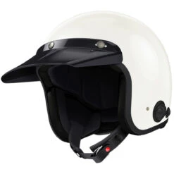 Sena Savage Helmet - White -Cycling Apparel Store Sena Savage Bluetooth Half Helmet White 47537.1530819839