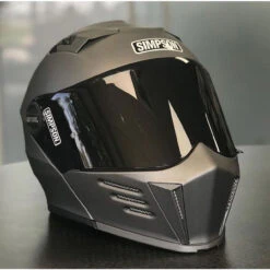 Simpson Mod Bandit Helmet - Flat Alloy