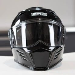 Simpson Mod Bandit Helmet - Gloss Black -Cycling Apparel Store Simpson Mod Bandit Helmet Gloss Black 6 78396.1546547268