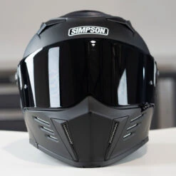 Simpson Mod Bandit Helmet Face Shield - Smoke -Cycling Apparel Store Simpson Mod Bandit Helmet Shield Options 11 46257.1546546888