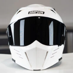 Simpson Mod Bandit Helmet Face Shield - Smoke -Cycling Apparel Store Simpson Mod Bandit Helmet Shield Options 1 38665.1546546887