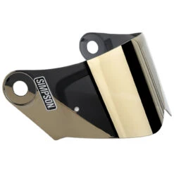 Simpson Mod Bandit Helmet Face Shield - Gold
