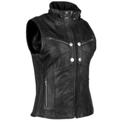 Speed And Strength Hell's Belles™ Women's Leather Vest 13 Speed And Strength Hell's Belles™ Women's Leather Vest -Cycling Apparel Store SpeedandStrength HellsBelles Motorcycle Vest Black 40454.1470229361