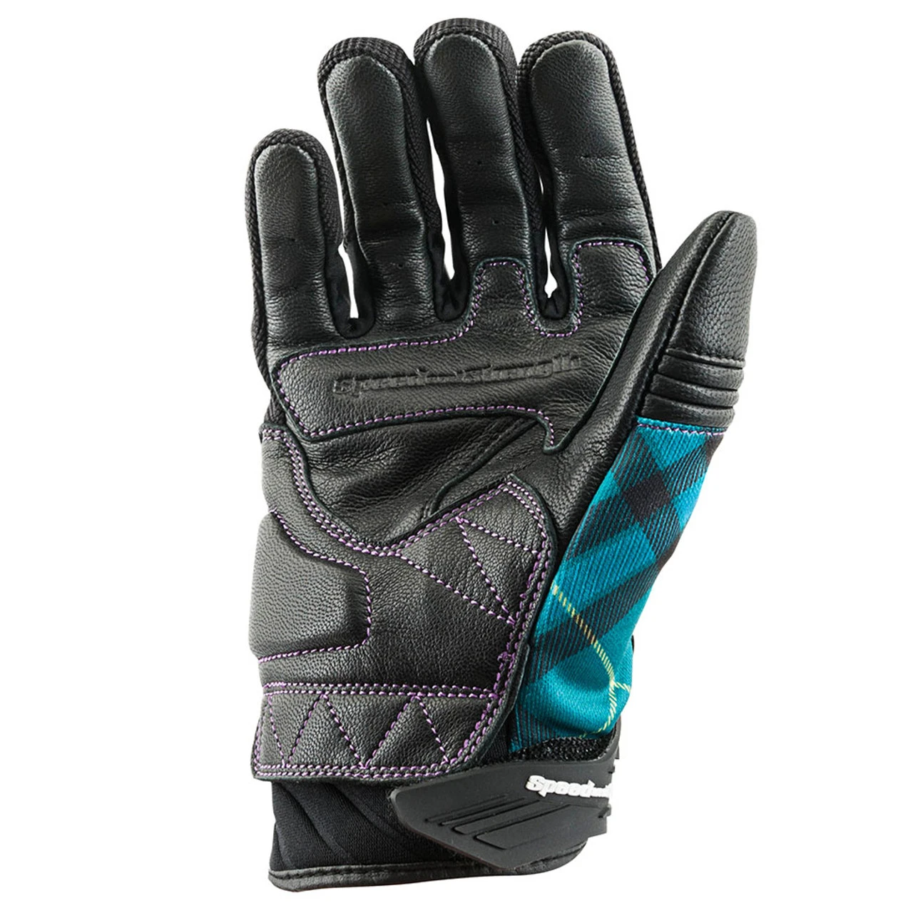 Speed And Strength Cross My Heart Gloves - Teal 4 Speed And Strength Cross My Heart Gloves - Teal - Image 2