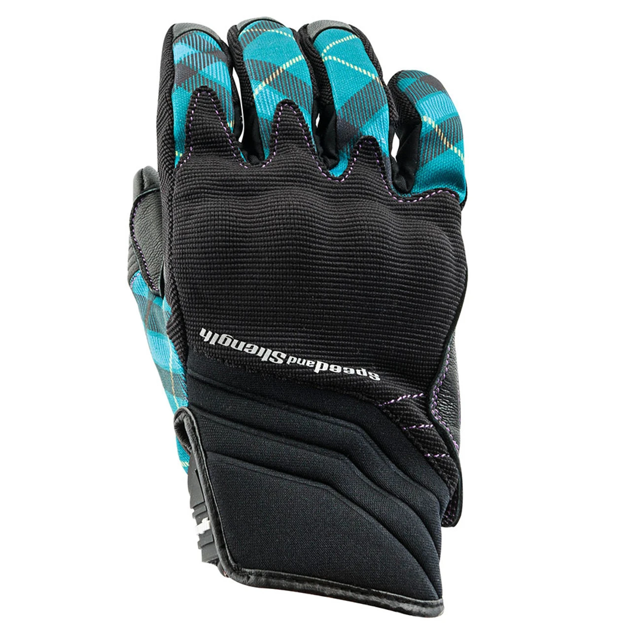 Speed And Strength Cross My Heart Gloves - Teal 3 Speed And Strength Cross My Heart Gloves - Teal