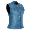 Speed And Strength Glory Daze Women's Denim Vest - Blue 2 Speed And Strength Glory Daze Women's Denim Vest - Blue -Cycling Apparel Store SpeedandStrength W GloryDaze Blue Vest 45139.1500313683