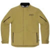 Icon Stormhawk Jacket - Tan -Cycling Apparel Store StormhawkJacketTanFront2820 5359 38903.1597431523